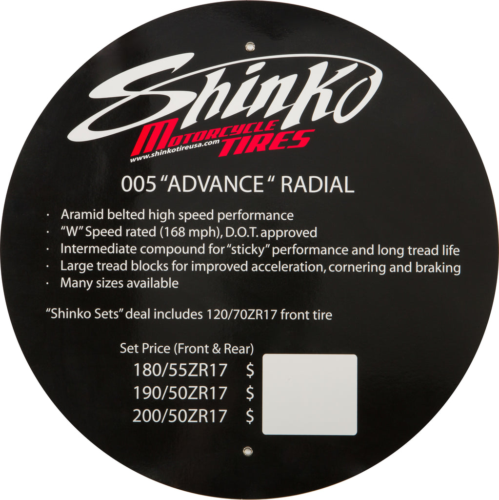 Tire Display Sign 005 Advance