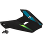 Mx 46 Compound Visor Matte Hi Vis Grn/Blk/Blu Md 3x