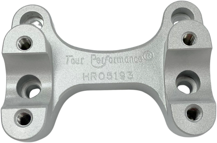 Handlebar Risers Tour Silver Bmw