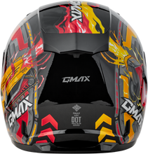 Load image into Gallery viewer, Youth Gm 49y Charge Helmet Black/Red/Yellow Yl