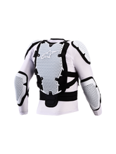 Load image into Gallery viewer, Bionic Action V3 Prtctn Jacket Wht/Blk Lg