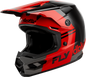 Kinetic Dbk Helmet Black/Red/Grey Xs