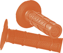 Load image into Gallery viewer, Radial Full Waffle Grips Orange 7/8"