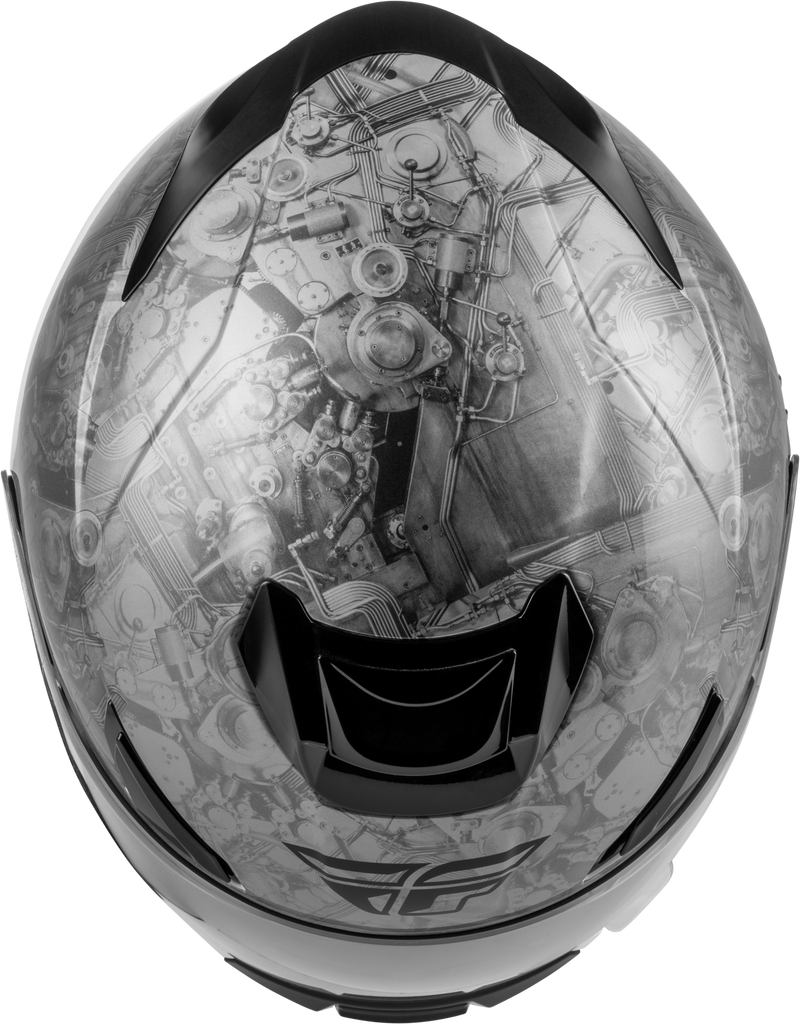 Sentinel Mech Helmet Black/White/Grey 2x