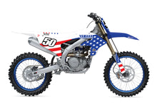 Load image into Gallery viewer, Complete Kit Usa Yamaha Yzf250/450 Wht Bg