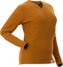Load image into Gallery viewer, Cozy Waffle Shirt Fawn Xs