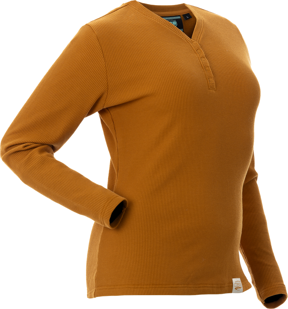 Cozy Waffle Shirt Fawn Md
