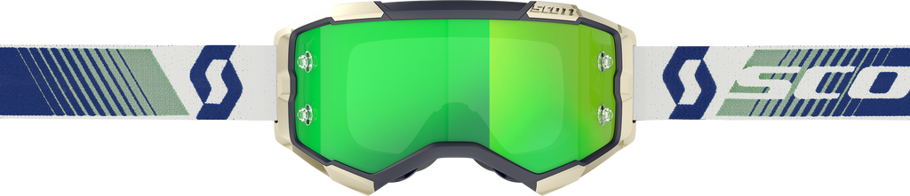 Fury Goggle Blue/Green Green Chrome Works
