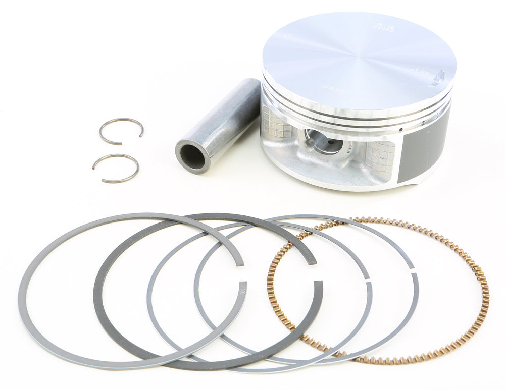 Piston Kit Cast 100.95/+1.00 9.1:1 Yam
