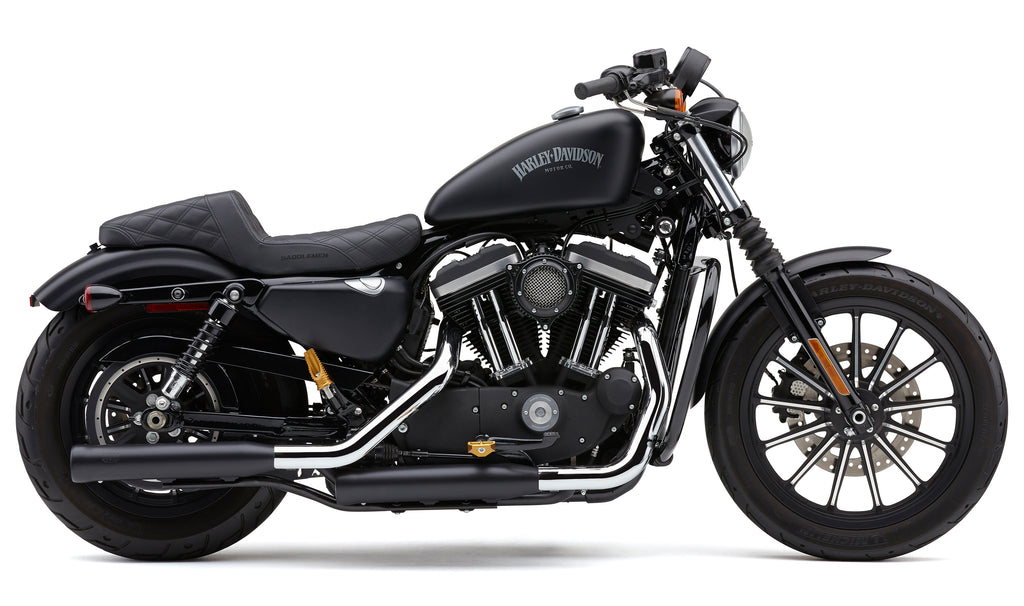 3" Nh Series Slip Ons Black Sportster 14 24