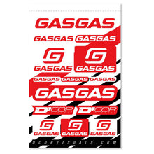 Load image into Gallery viewer, Gasgas Decal Sheet 12 Mil