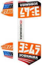 Load image into Gallery viewer, Rs12 Muffler Decals Orange