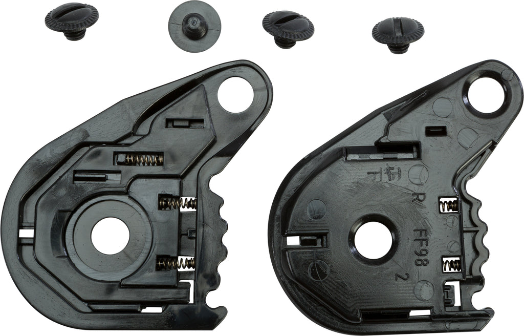 Shield Ratchet Plates Left/Right W/Screws Ff 98