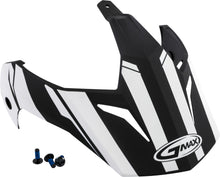 Load image into Gallery viewer, Visor Vertical Black/White W/Screws Gm 11
