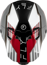 Load image into Gallery viewer, Youth Formula Cc Strike Helmet Grey/Red/Black/White Yl