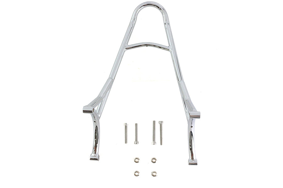 13 inch Round Sissy Bar Chrome