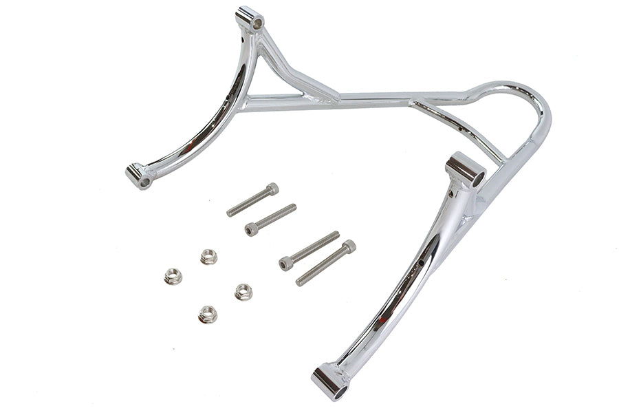 13 inch Round Sissy Bar Chrome