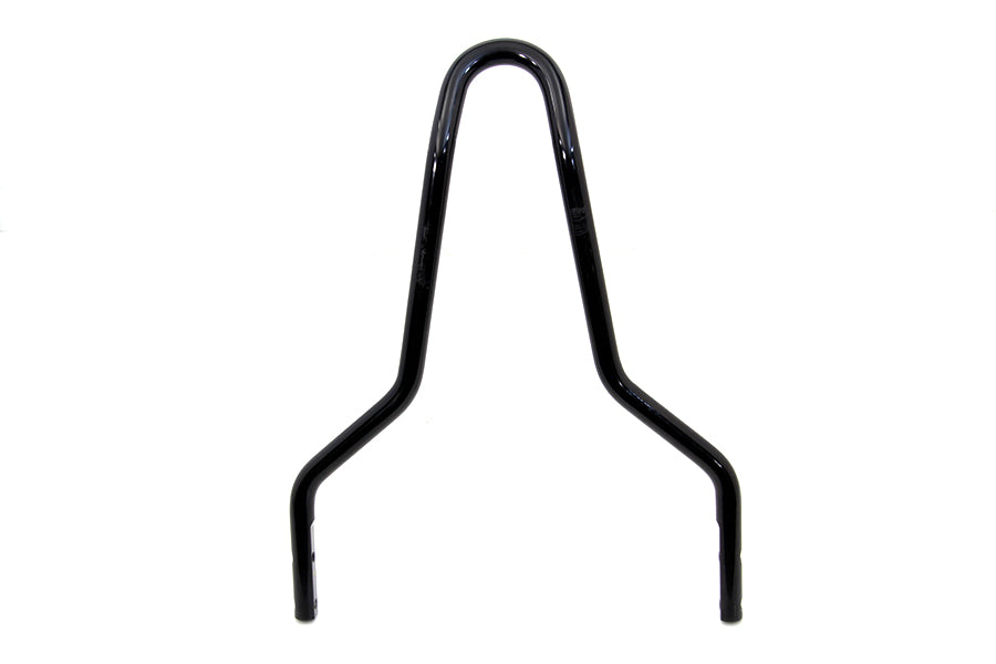 11 inch Round Sissy Bar Top Black