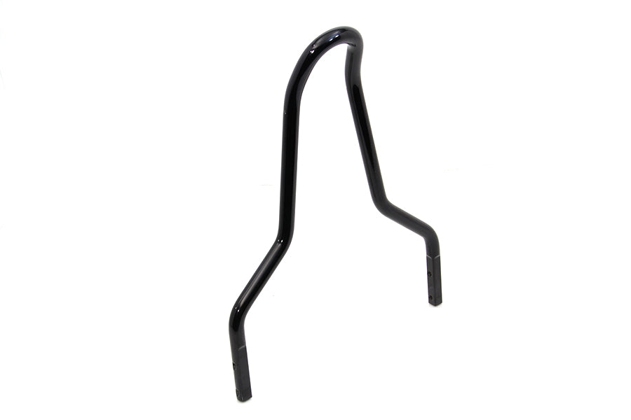 11 inch Round Sissy Bar Top Black