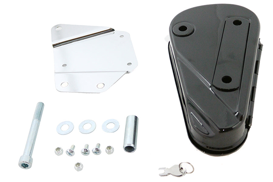 Black Right Side Tool Box and Mount Kit