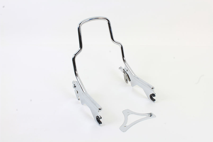 8-1/2 inch Short Detachable Sissy Bar Chrome