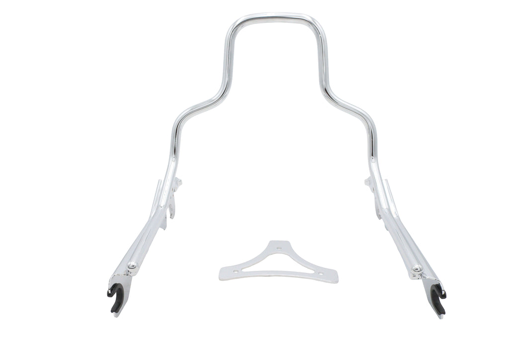 8-1/2 inch Short Detachable Sissy Bar Chrome