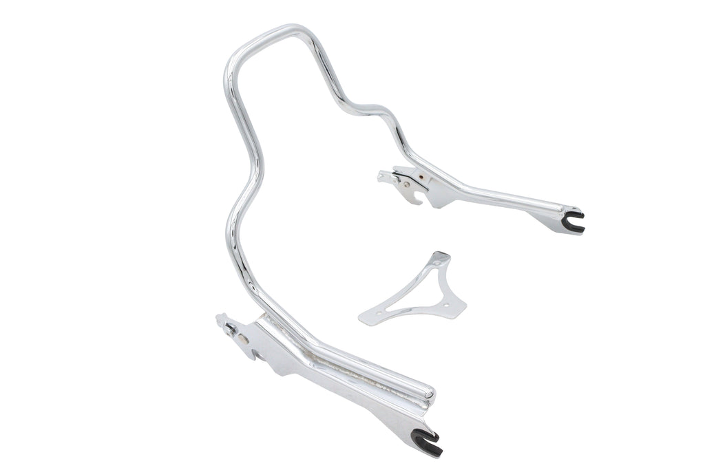 8-1/2 inch Short Detachable Sissy Bar Chrome