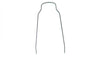 Rear Fender Brace Zinc