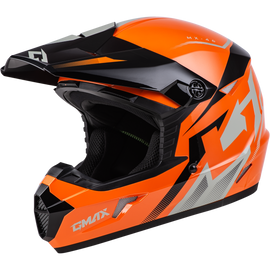 Youth Mx 46y Compound Helmet Orange/Black/Grey Ym