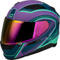 Ff 98 Aftershock Helmet Matte Purple/Blue Md