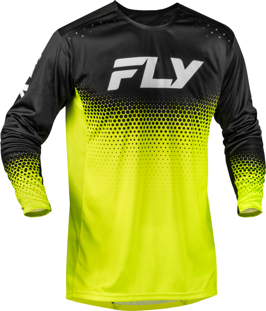 Rayce Sonar Bicycle Jersey Hi Vis/Black/White Md