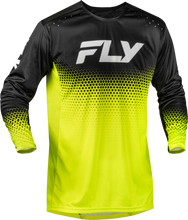 Load image into Gallery viewer, Yth Rayce Sonar Bicycle Jersey Hi Vis/Black/White Ys