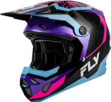 Load image into Gallery viewer, Formula Cp Charge Helmet Black/Purple/Pink/Blue Sm