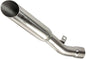 Single Shorty Slip On Exhaust Polished