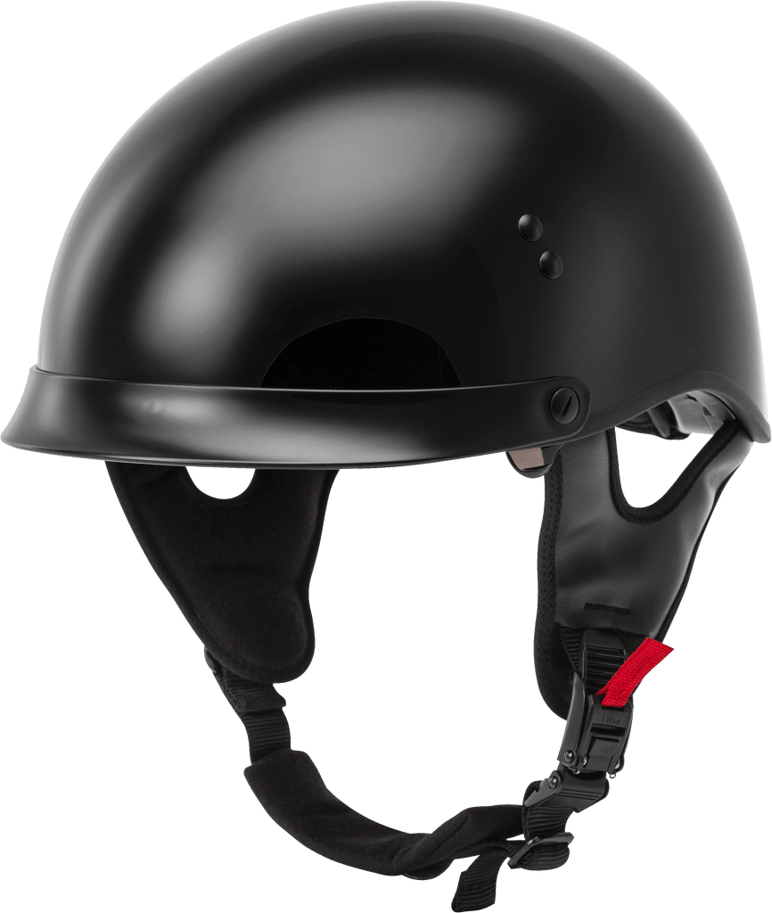 Hh 65 Half Helmet Full Dressed Black Md