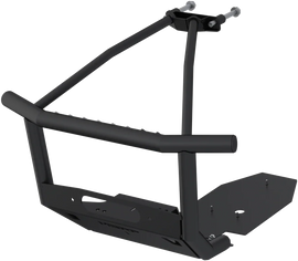 Front Race Bumper Steel Blk Can