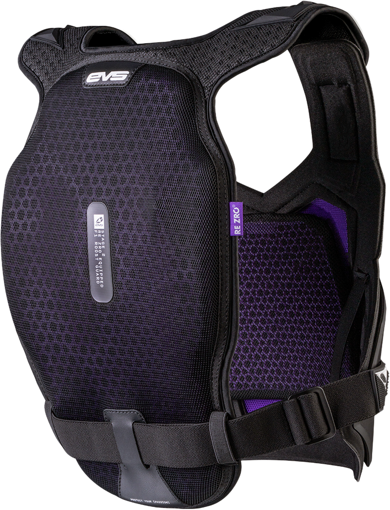 F1 Pro Chest Protector W/Rezro Black/White Lg/Xl