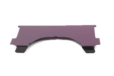 Black lower adjustable windshield for motorcycle, part of National Cycle's Windshield & Sissy Bar collection, shown on a bike.