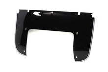 Load image into Gallery viewer, Beaded black lower windshield for motorcycle sissy bar by National Cycle, featuring a sleek, beaded design and durable construction.