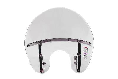 Switchblade Detachable Clear Chopped Windshield