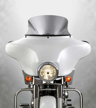 Load image into Gallery viewer, National Cycle V-Stream Light Tint ultra low windshield on motorcycle with sissy bar, providing wind protection and a sleek look.
