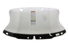 Load image into Gallery viewer, National Cycle V-Stream Light Tint low windshield mounted on motorcycle, with sissy bar and clear view for rider.