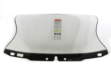 Load image into Gallery viewer, National Cycle V-Stream Light Tint low windshield for motorcycle with sissy bar, featuring a sleek, aerodynamic design.