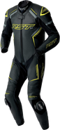 S1 D3o Suit Blk/Gry/Flo Yel Leather 2x