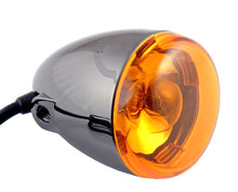 Load image into Gallery viewer, Turn Signal Assembly Bullet Style Black Nickel