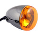 Turn Signal Assembly Bullet Style Black Nickel