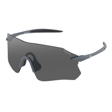 Load image into Gallery viewer, Aero Cycling Sunglass Matte Gray Smoke Silver Mirror