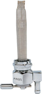 Power Flo Petcock Chrome 22mm Res Barb Down