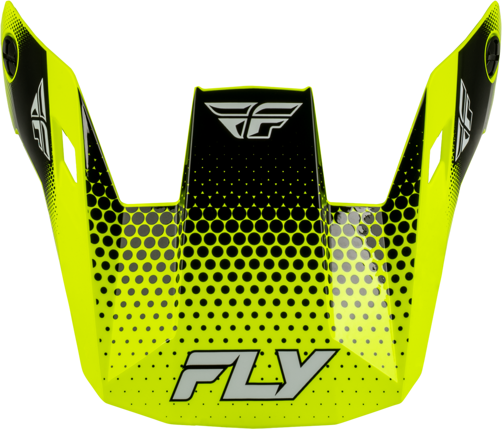Rayce Sonar Helmet Visor Hi Vis/Black/White Ys Yl