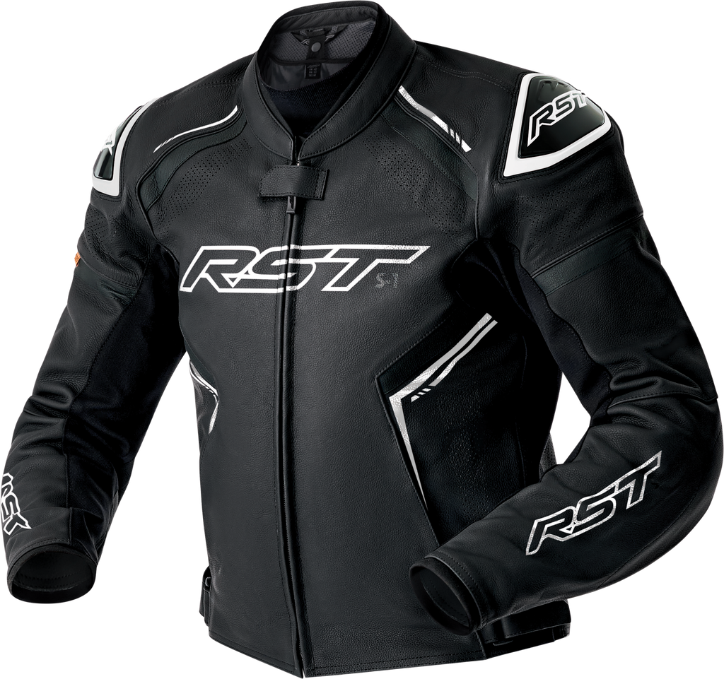 S1 D3o Leather Jacket Blk/Whi 5x